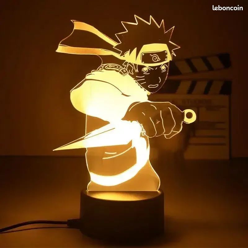 Lampe de Chambre Veilleuse Naruto Manga 18cm (image 2)