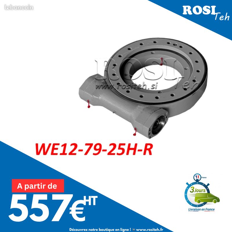 Couronne de rotation à vis sans fin IMO-360° -haut de gamme, puissante et résistante (image 3)