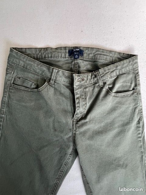 3 pantalons femme slim "type chino" (image 8)