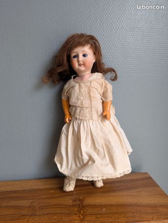 Poupée ancienne tête Porcelaine DEP Brocante En Ligne Antiquités