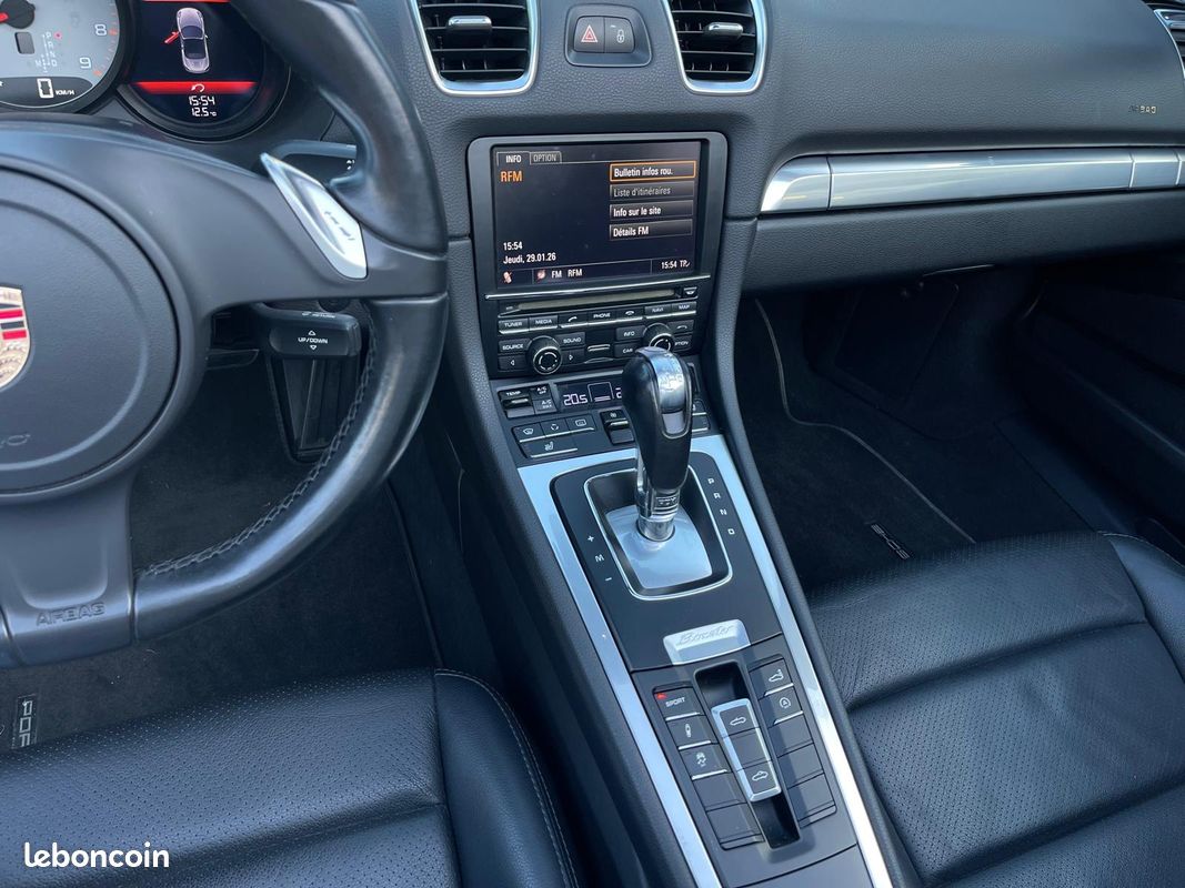 PORSCHE BOXSTER 3.4i S 315 ch PDK - VÉHICULE CONTROLÉ/GARANTI (image 14)