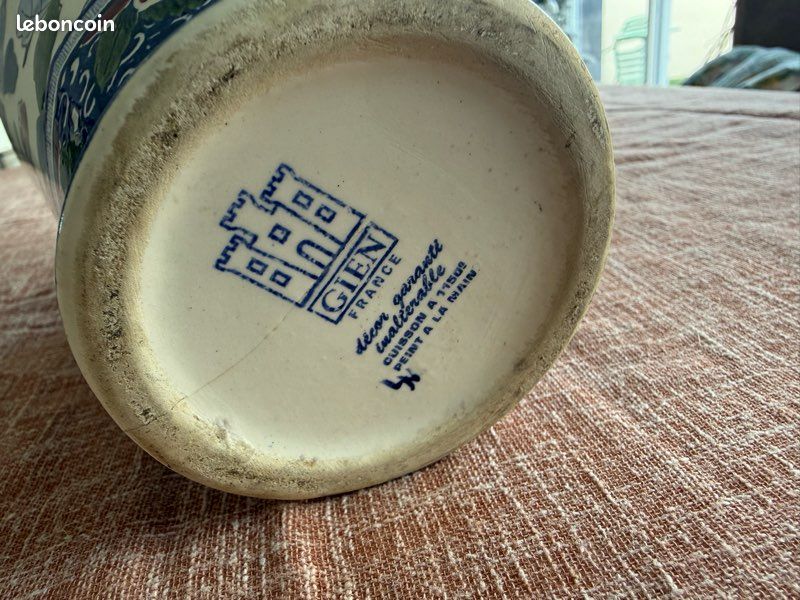 Vase motif anémone de GiEN (image 4)