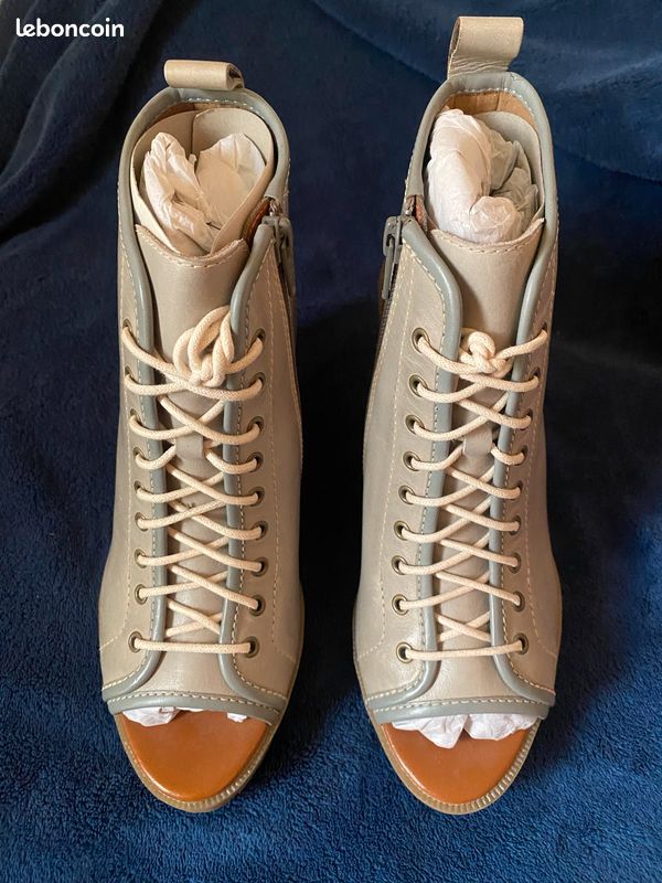 Dr doc Martens talons compensés 39 neuves (image 1)