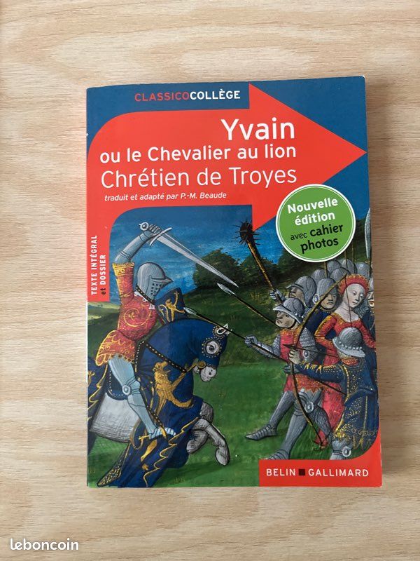 Livre yvain ou le chevalier au lion (image 2)