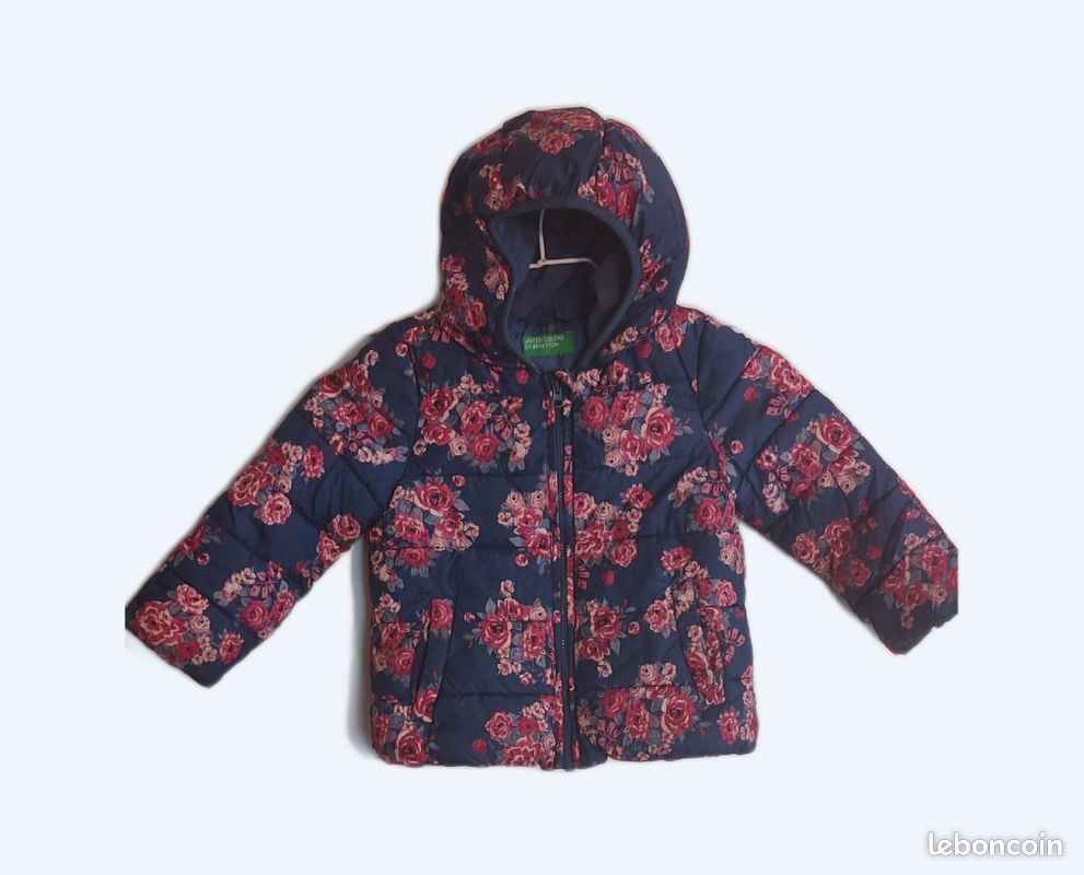 Manteau enfant 2/3 ans Benetton Vêtements