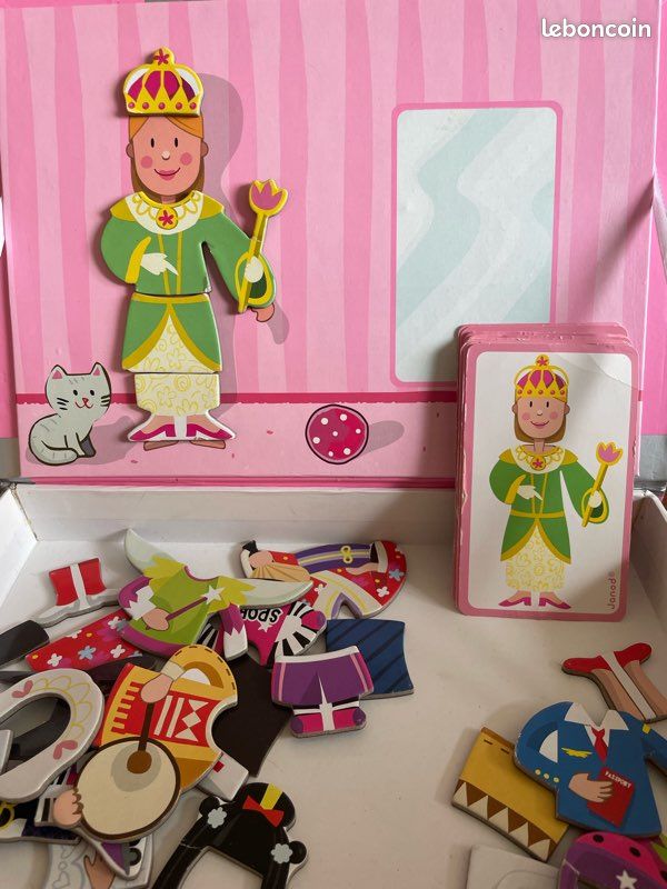 Jeux de magnets, habillage maquillage (image 5)