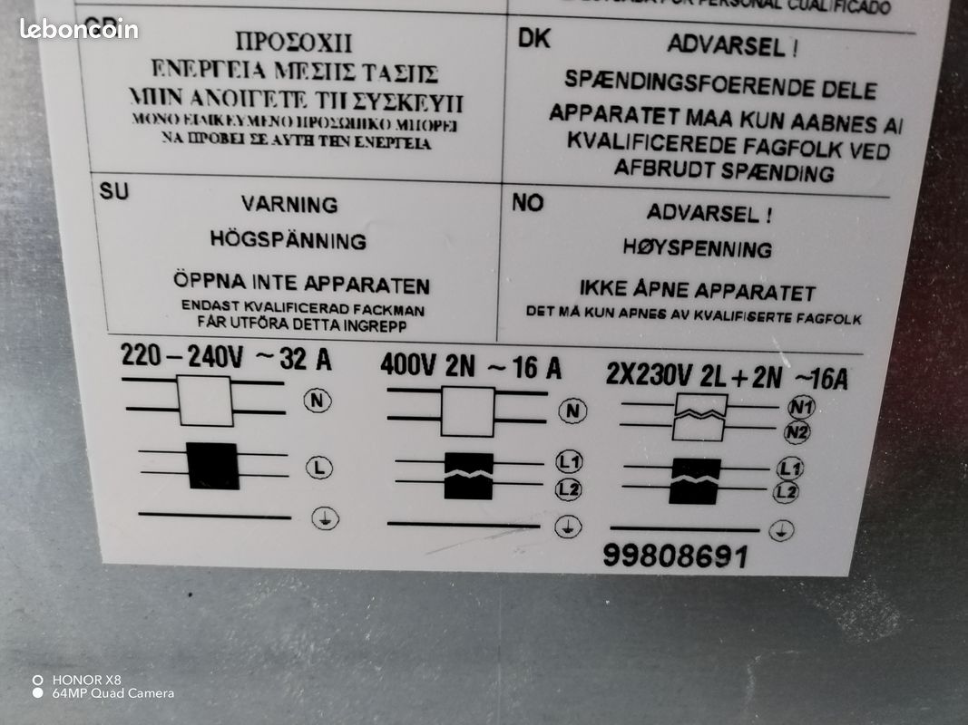 Four micro-ondes encastrable (image 3)