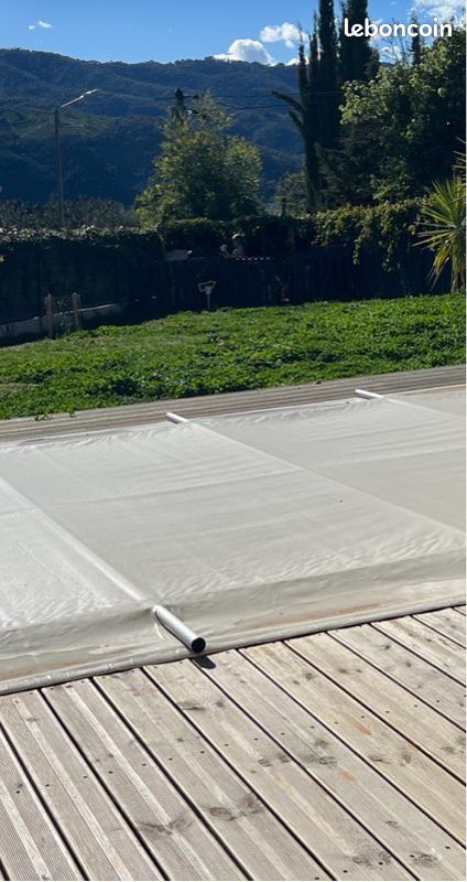 Bâche à barres « hybride » 4x8m (image 2)
