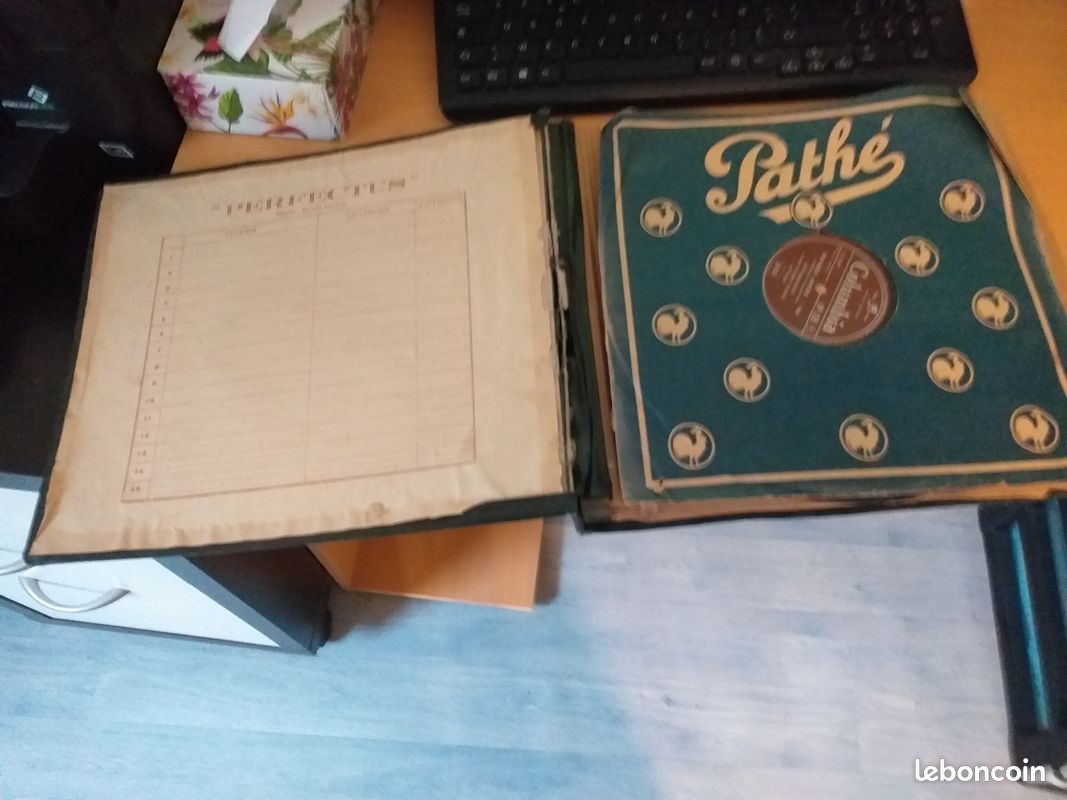 Disques 78 trs des années 50 (image 1)