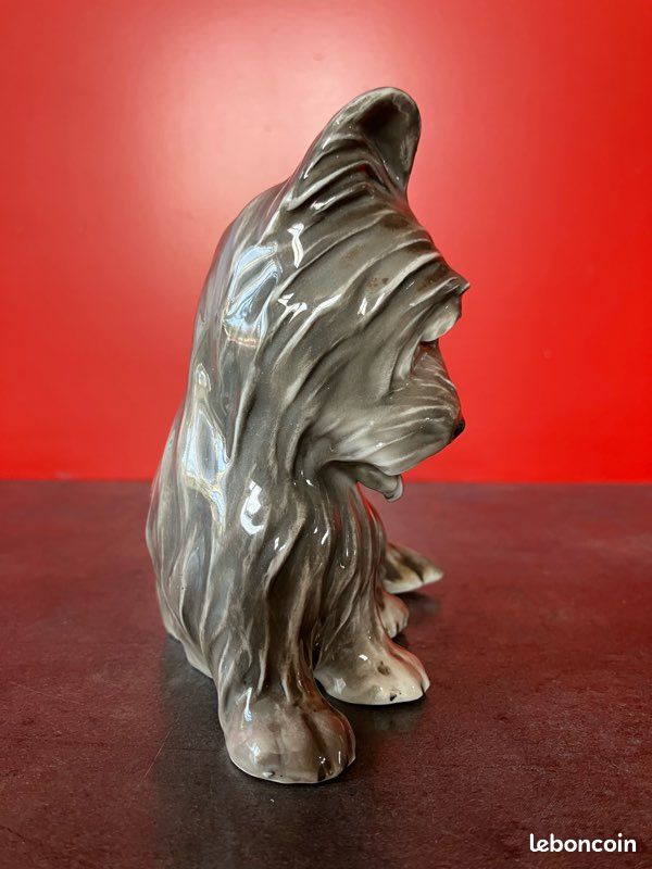 Fox-terrier en porcelaine de la manufacture de Carl Scheidig de 1950 (image 2)
