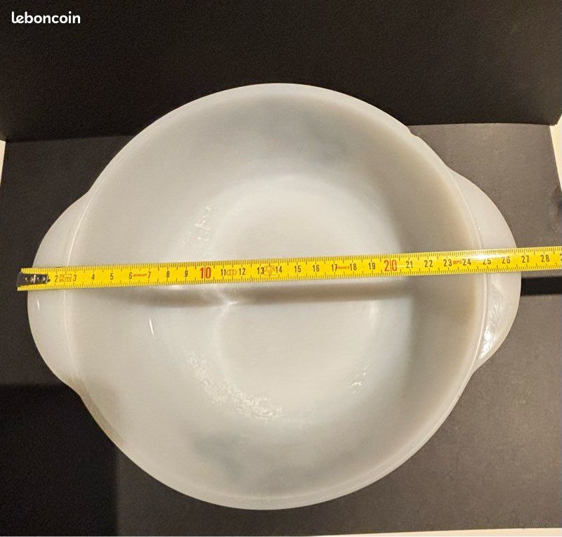 Plat rond creux ARCOPAL vintage décor Honorine - Arts de la table