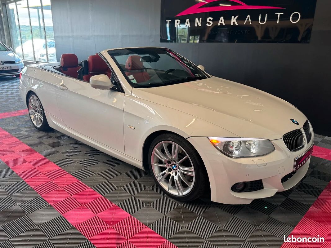 BMW SERIE 3 CAB E93 LCI 330d 245 ch M Sport PROPULSION | FRANÇAISE 2NDE MAIN (image 7)