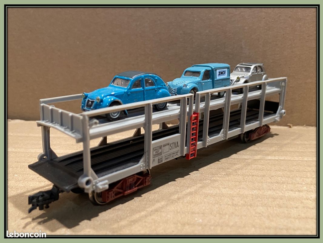 WAGON PORTE AUTOS A 3 ESSIEUX LAEKS MEGA CAR CARRIER E TRFSA... *PROMOS