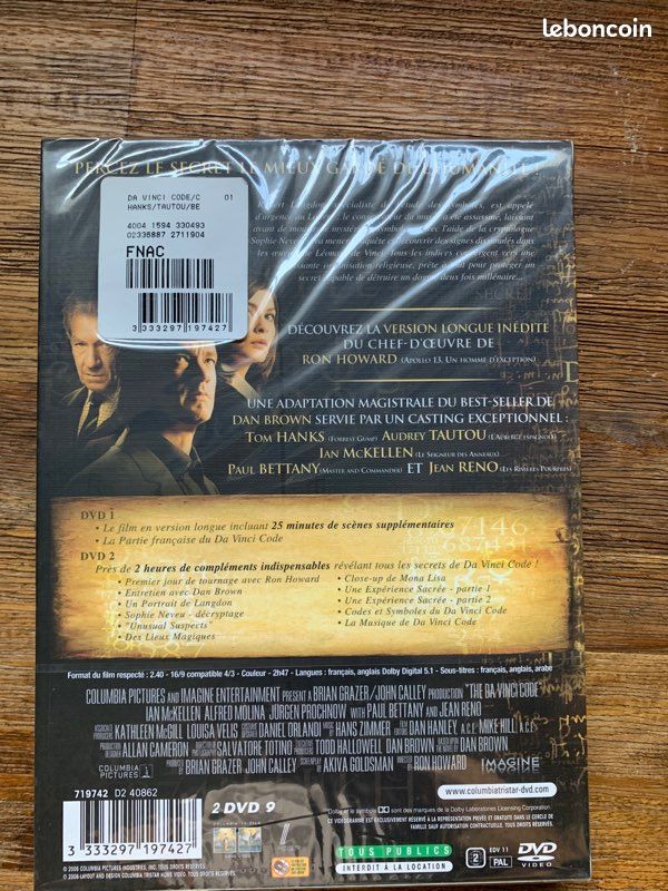 DVD - Da Vinci Code (image 2)