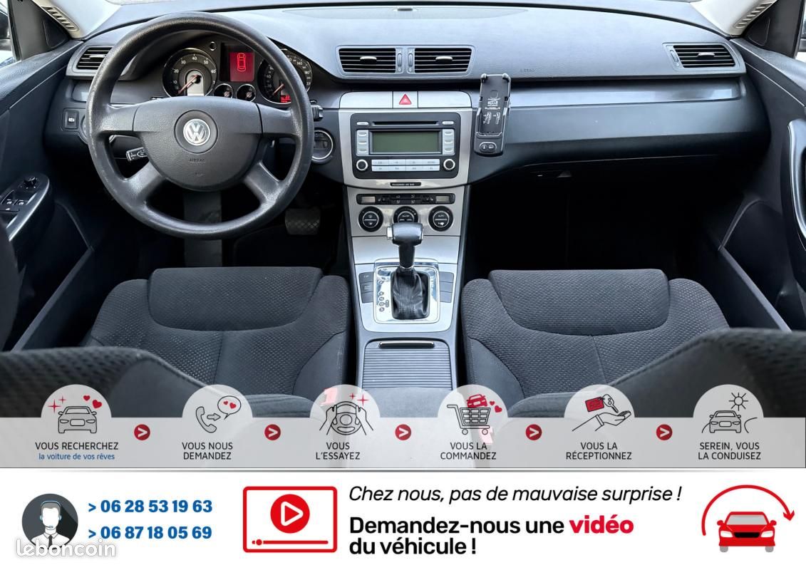 Volkswagen Passat 1.6 FSI 16V 115Cv*Moteur à Chaine*Véhicule Sous Garantie*Ct Révision Entretien ... (image 6)