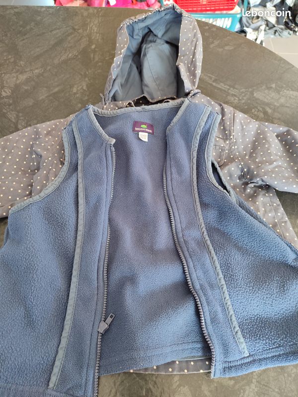 Sergent Major Jeans Double Polaire Manteau Fille Sergent Major 12