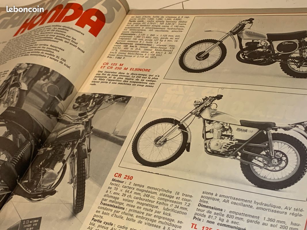 Moto Revue vintage 2207 de 1975 BPS SUPER ÉLAN YAMAHA 650 electric MAICO MORBIDELLI HONDA CHENEY BULTACO KAWASAKI (image 6)