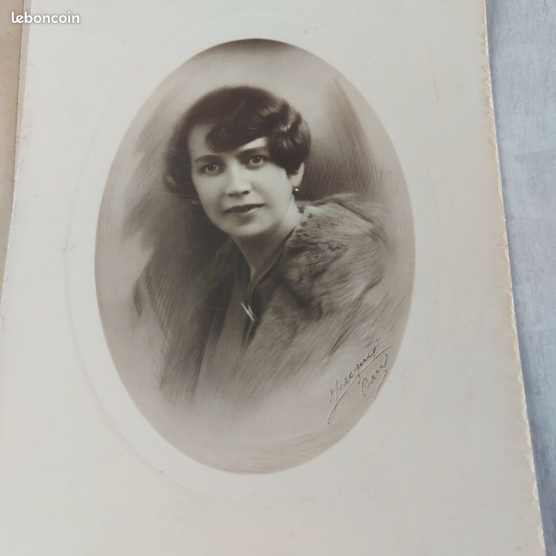 Lot d'anciennes photos / portraits sur carton, Forbach / Moselle (image 4)
