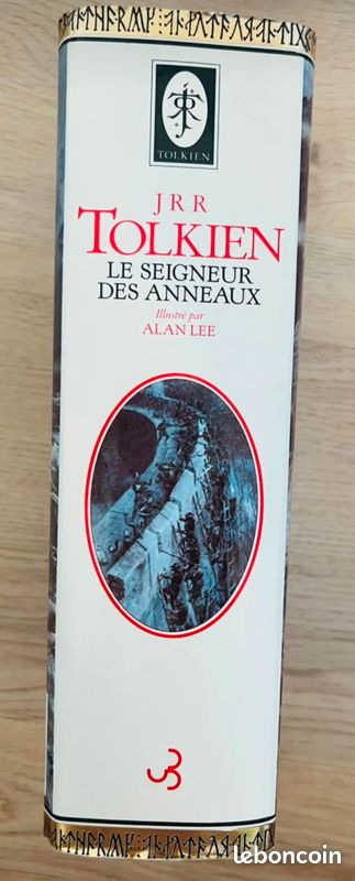 A saisir en TTBE : l'Intégrale du Seigneur des Anneaux (trilogie complète de JRR TOLKIEN+ annexes/apendices & illustrations d'Allan LEE (62e port inclus voir annonce) (image 1)