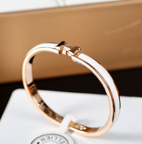 Bijoux Bracelet Hermès Clic H Orange d'occasion