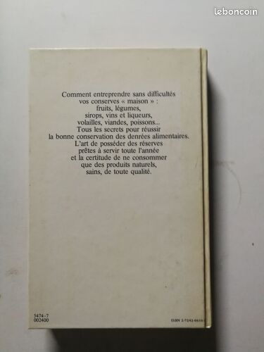 [Livre] Tous les secrets pour réussir les conserves maison - Bon état (image 2)