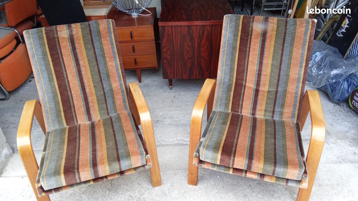 Paire de fauteuils ARP 1005. Design.Vintage. Années 60/70 (image 1)