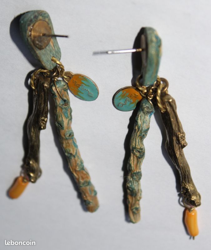 Boucles d'oreilles fantaisie neuves (image 9)