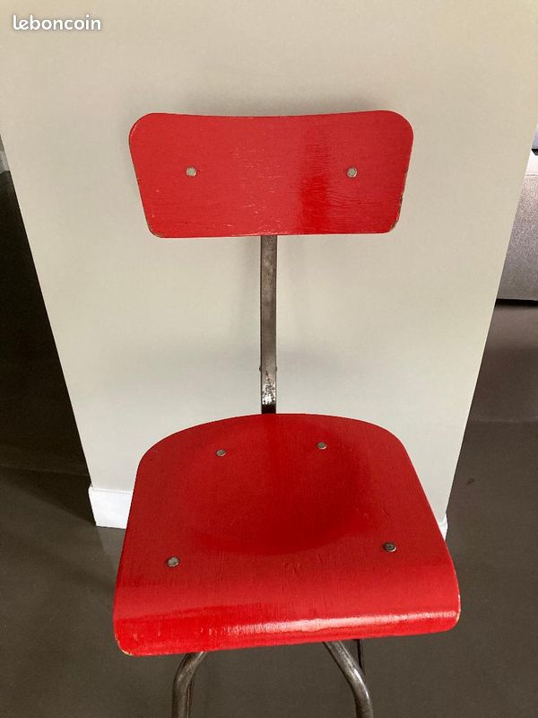 Chaise Industrielle assise et dossier réglable (image 1)