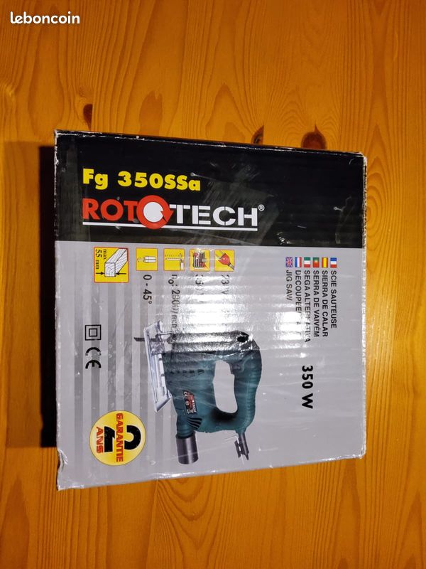Scie sauteuse Rototech 350W – Fonctionne – Petit souci de montage lame (image 2)