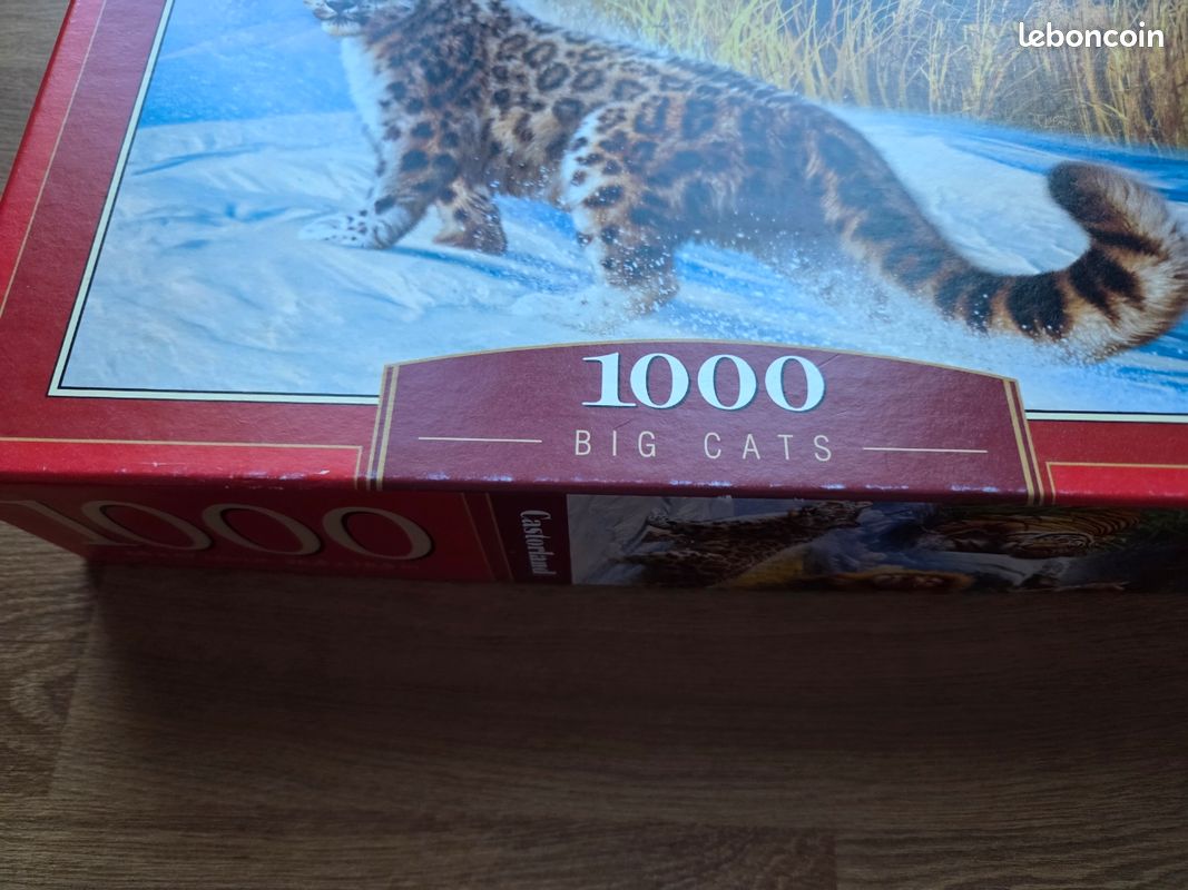 Puzzle 1000 pièces Castorland - Big Cats (Félins / Lion, Tigre, Léopard) (image 3)