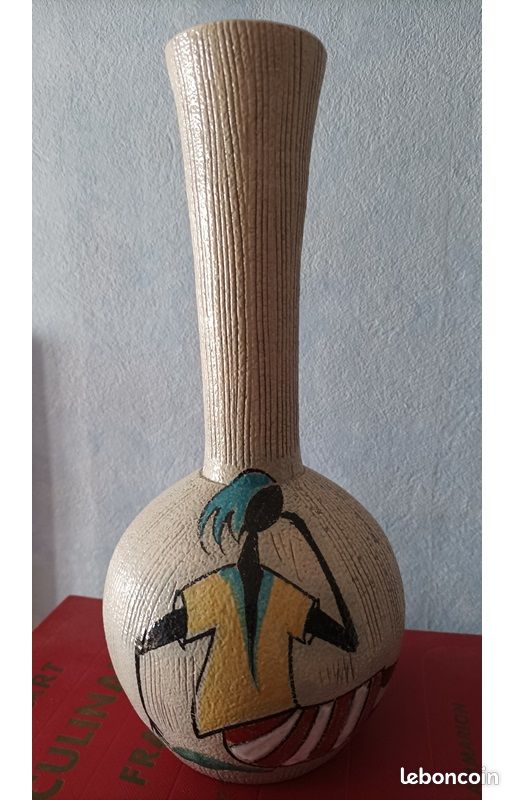 Vase italien peint à la main - France