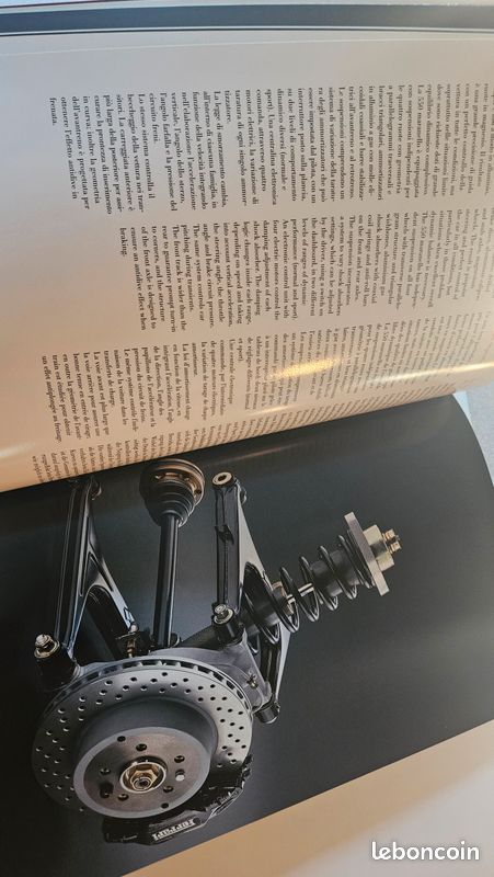 1997 Brochure Ferrari 550 Maranello : catalogue sous pochette (image 5)