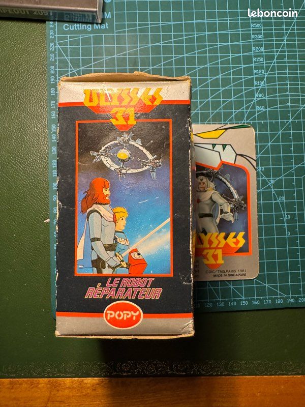 Lot Ulysse 31 - Ulysse + Cape + Laser + Epée 1981 Popy Bandai Vintage
