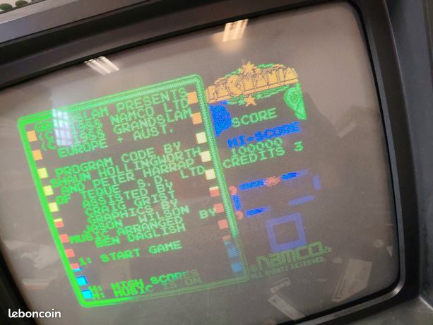 Jeu Pacmania Pac-Mania Original Sur Disquette Pour Amstrad | Jeu Vintage En Bon état