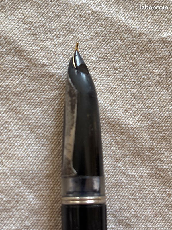 Stylo Plume Parker 65 Plaqué Or - Plume En Or 18 Carats - Modèle Rare G482 - Occasion