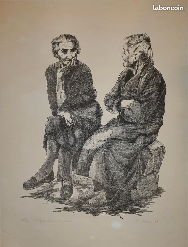 Lithographie originale P.Bruno (image 1)