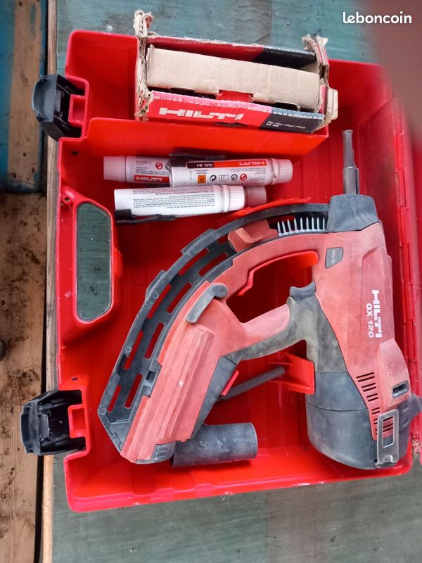 Cloueuse Pneumatique Hilti GX120 – Avec Coffre Et Accessoires, Occasion Pro