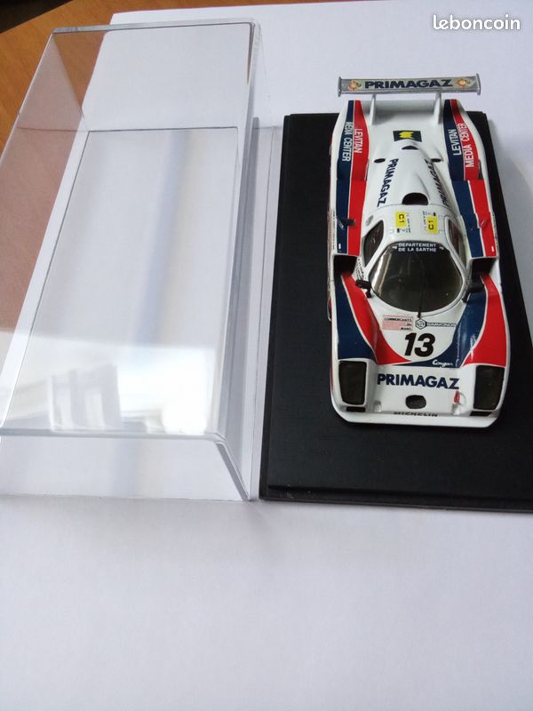Spark Cougar C12 #13 Courage Compétition 24Hrs Le Mans 1986 1/43 Scale Spark Cougar C12 #13 Courage Compétition 24Hrs Le Mans 1986 1/43 Scale