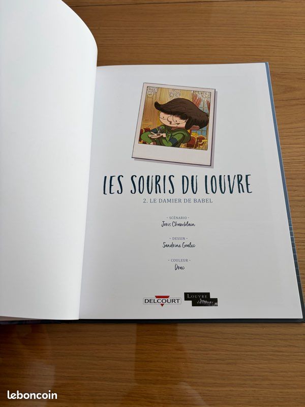Les souris du Louvre tome 2 le damier de Babel (image 5)