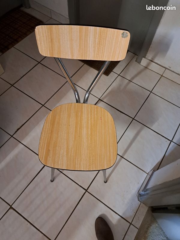 Chaise retro formica (image 1)