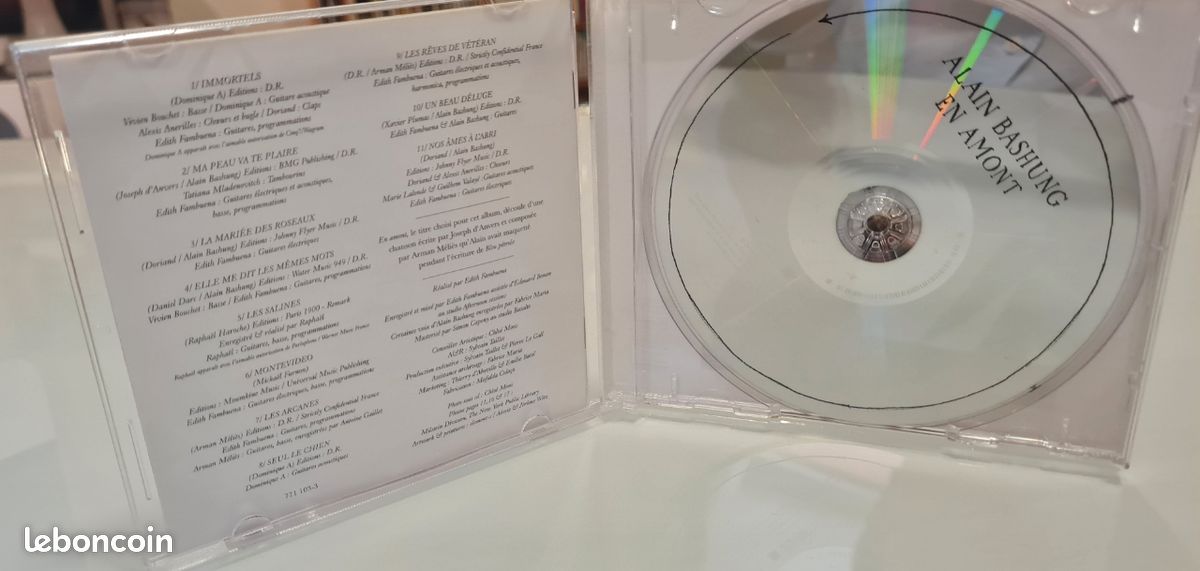 Alain Bashung CD En Amont (image 3)