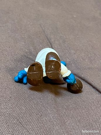 Figurine Schtroumpf Schleich 20067 - PROMO Avec Éléphant - TBE (Occasion)