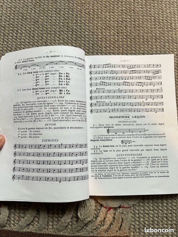Notions Scolaires de Musique - A Lavignac - Première année - Éditions H lemoine (image 4)