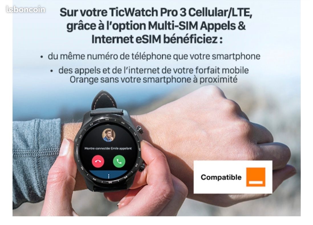 Esim Wear Os Nfc Watch OnePlus Watch (43mm) Stainless Steel Wear