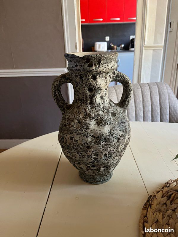 Vase en Céramique de Dieulefit - Artisanat Unique des Années 1960 (image 1)