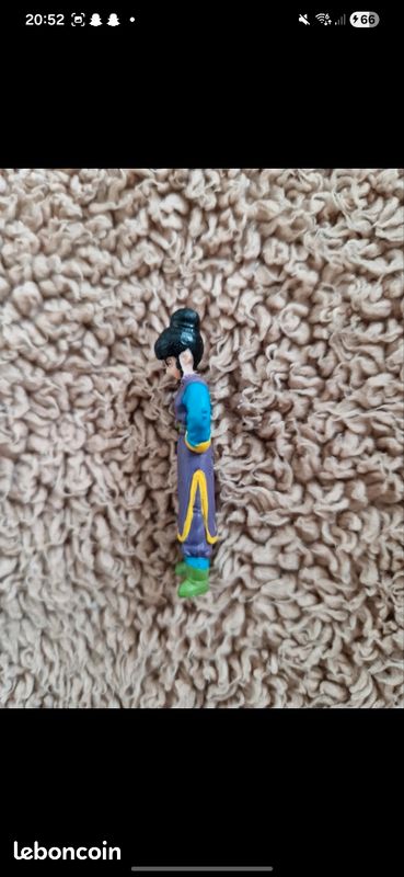 Figurine Chichi 5,5cm Dragon Ball Z DBZ Bandai Toys BS STA 1989 figure AB rare Chi-Chi (image 4)