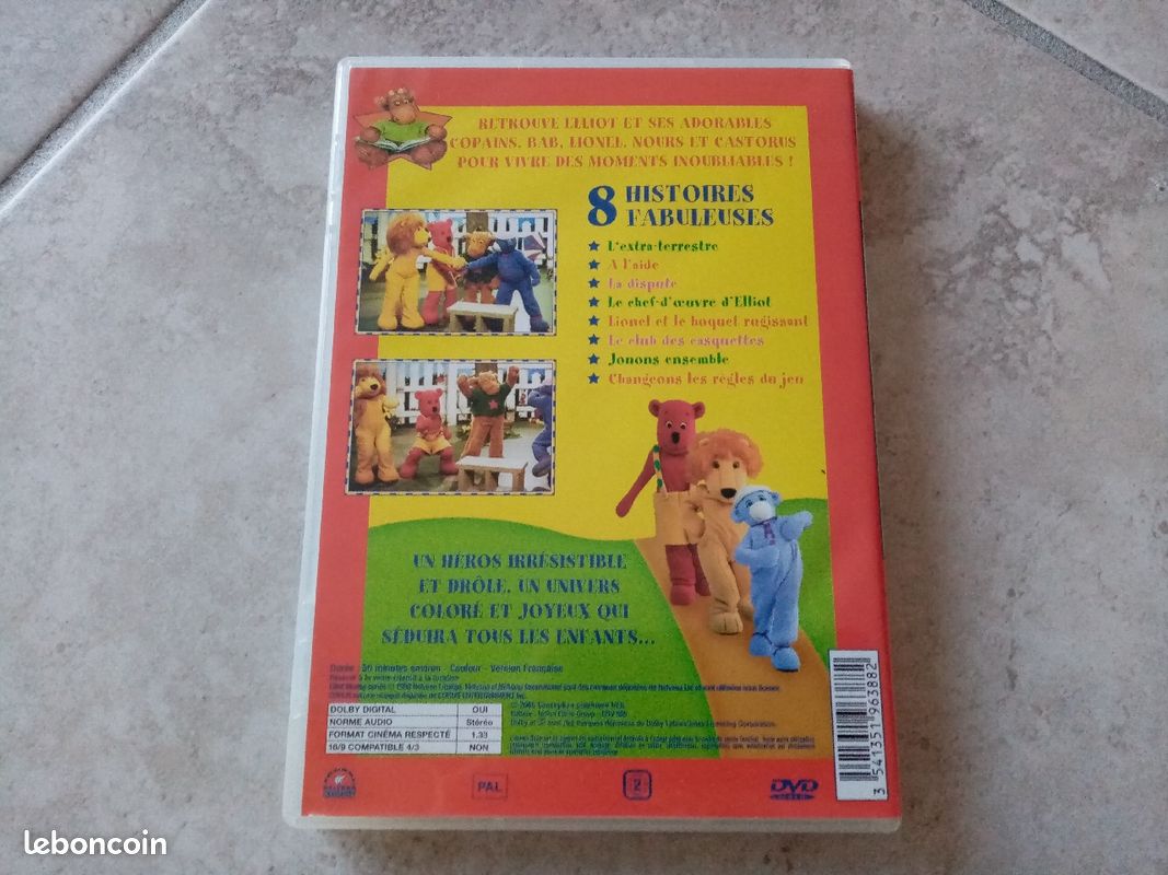 Dvd Elliot Une journée avec Elliot Très bon état (rarement utilisé) (image 3)
