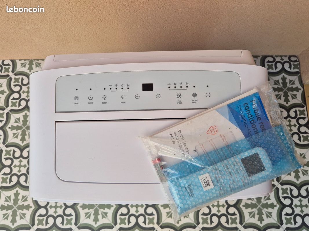 Climatiseur mobile Beko 9000 BTU (image 2)