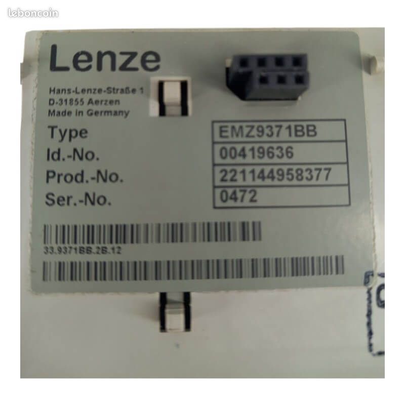 Carte électronique Lenze - Typ: 432So - Pour Variateur F6/7000/XF840 - Occasion