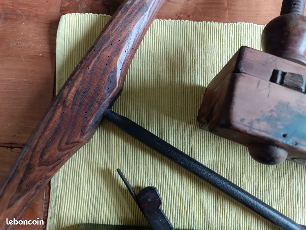 Outil à Bois Ancien : Vrille De 25mm Pour Menuisier/Charpentier - Occasion